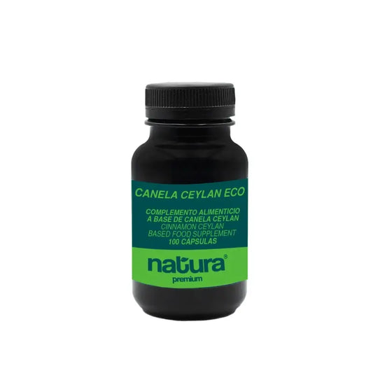 Natura Premium Capsulas Canela Ceylan Eco , 100 cápsulas