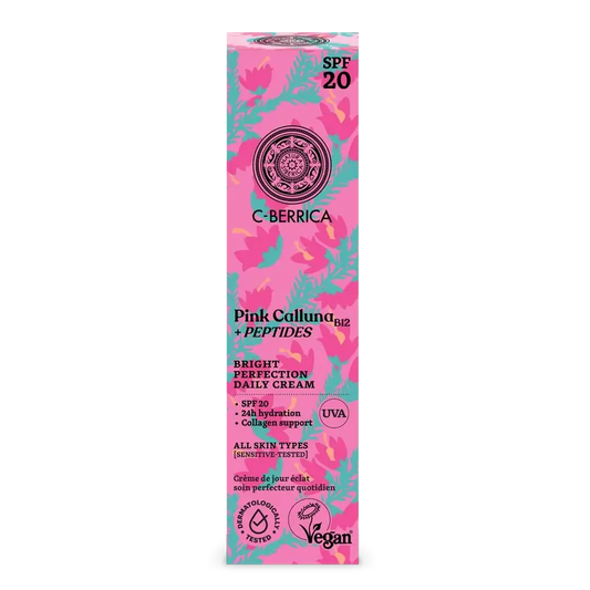 Natura Siberica Crema De Día Facial Para Una Piel Perfecta Y Luminosa Spf 20 , 50 ml