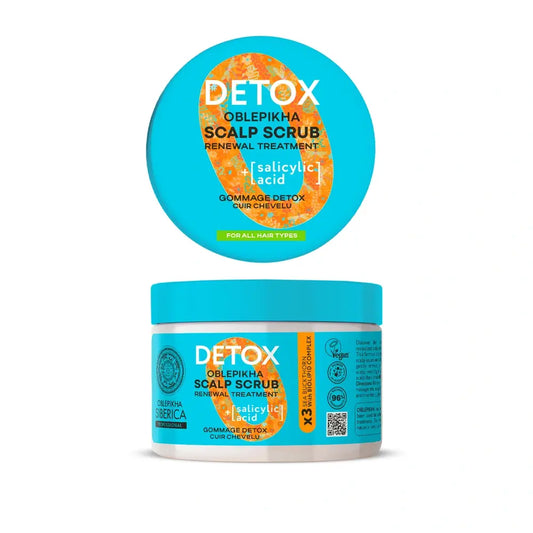 Natura Siberica Exfoliante Détox Para El Cuero Cabelludo, 300 Ml