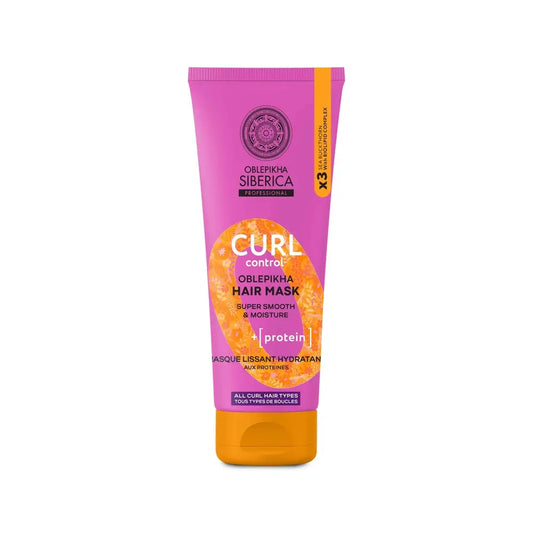 Natura Siberica Mascarilla Capilar Con Proteínas Curl Control, 200 Ml
