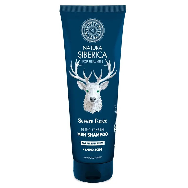 Natura Siberica Men Wild Arctic. Champú De Limpieza Profunda , 200 ml