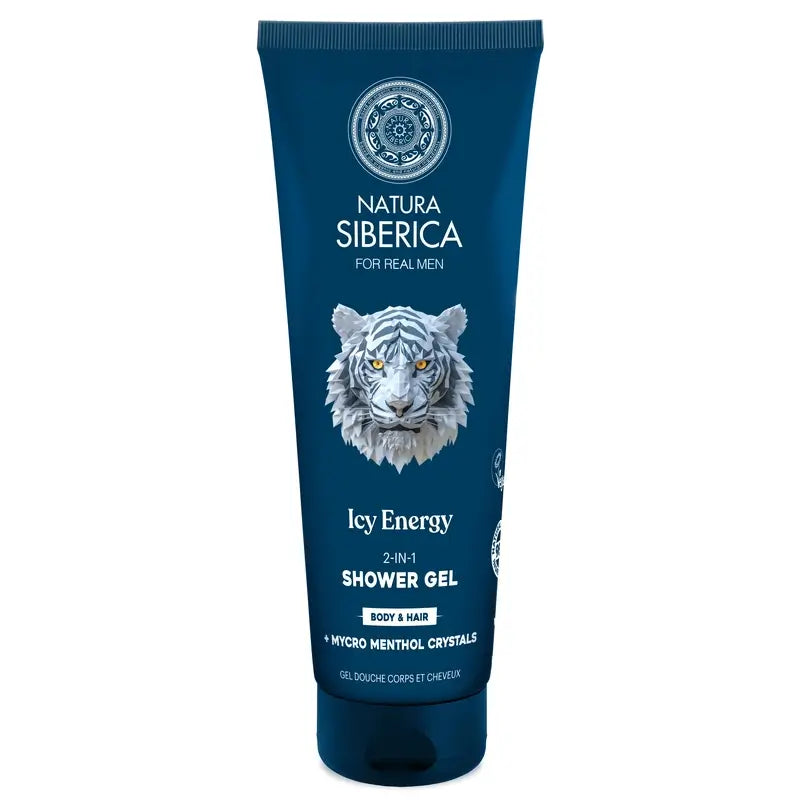 Natura Siberica Men Wild Arctic. Gel De Ducha 2 En 1 Para Cabello Y Cuerpo , 200 ml