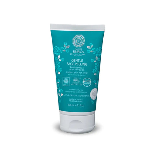 Natura Siberica Peeling Facial Suave Para Piel Normal O Seca, Renovacion Instantanea De La Piel , 150 ml