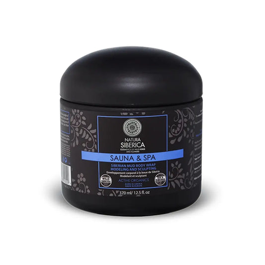Natura Siberica Sauna&Spa Envoltura De Barro Siberiana Corporal Anticelulitica , 370 ml
