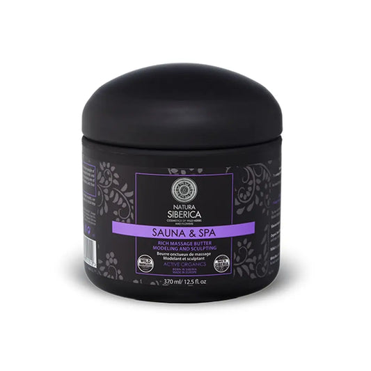 Natura Siberica Sauna&Spa Manteca Espesa De Masaje Anticelulítica , 370 ml