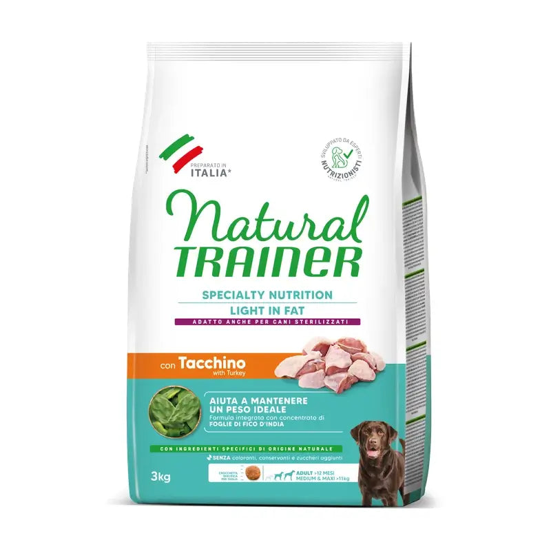 Natural Trainer Canine Adul Med Max Weight 3Kg, pienso para perros