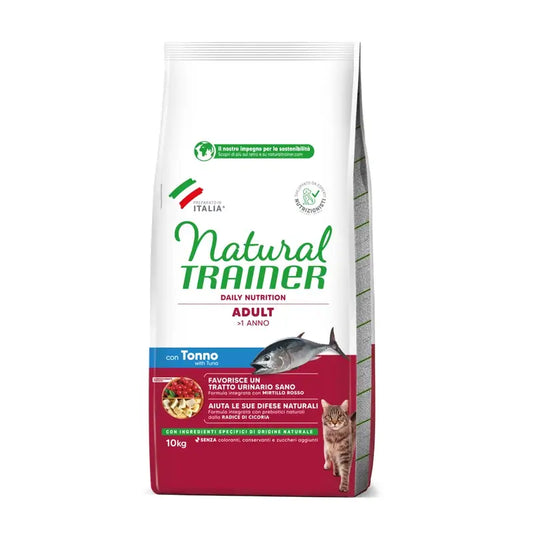 Natural Trainer Feline Adult Atun 10Kg, pienso para gatos