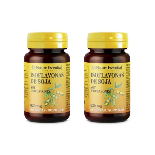 Nature Essential Isoflavonas De Soja , 2X50 Perlas