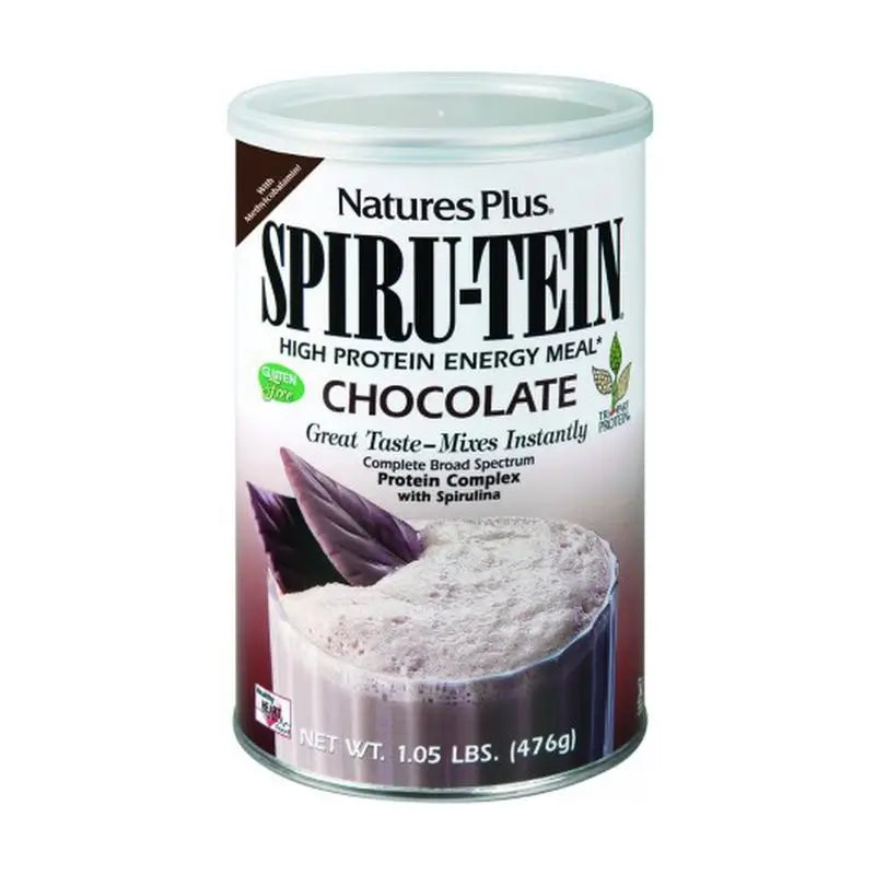Natures Plus Spiru-Tein Chocolate, 476 gr