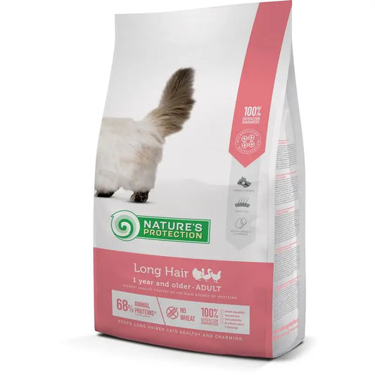 Natures Protection Para Gatos de Pelo Largo, 2Kg