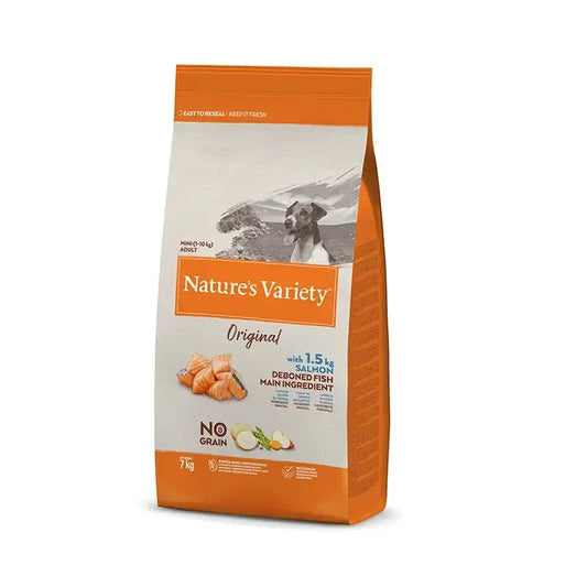 Nature'S Variety Canine Adult Original Mini Salmon, 7 kg, pienso para perros