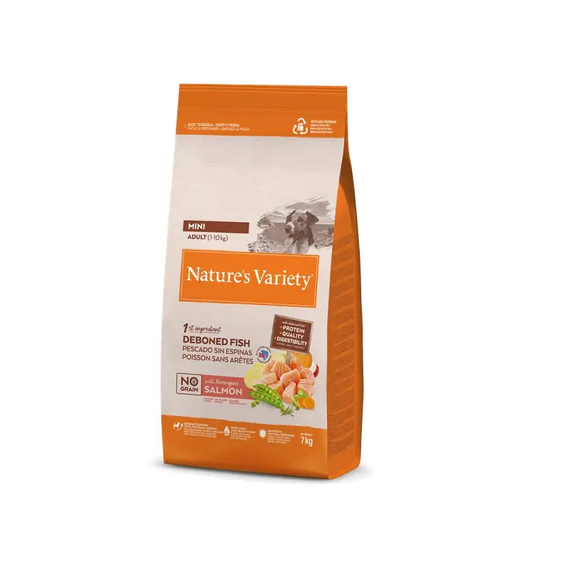 Nature'S Variety Canine Adult Original Mini Salmon, 7 kg, pienso para perros