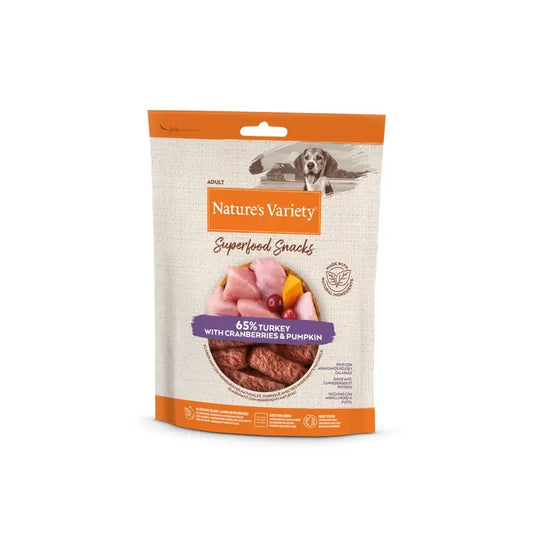 Nature'S Variety Canine Adult Snack Pavo, 8 x 85 g, snack para perros