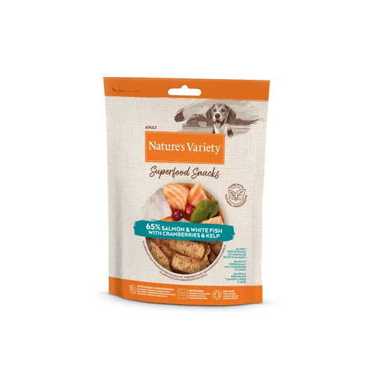 Nature'S Variety Canine Adult Snack Salmon, 8 x 85 g, snack para perros