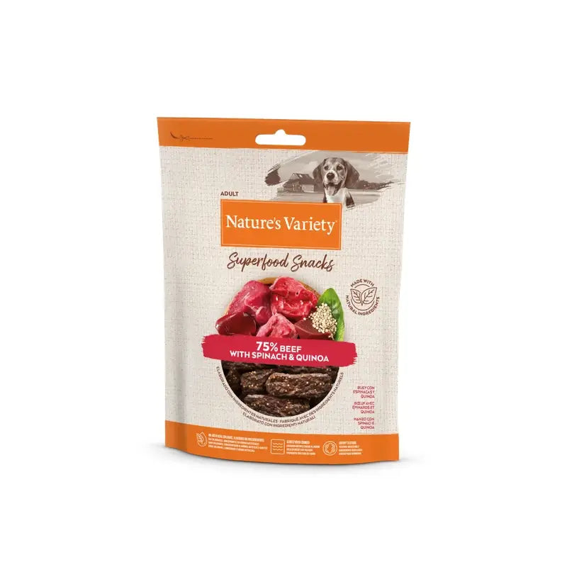 Nature'S Variety Canine Adult Snack Ternera, 8 x 85 g, snack para perros