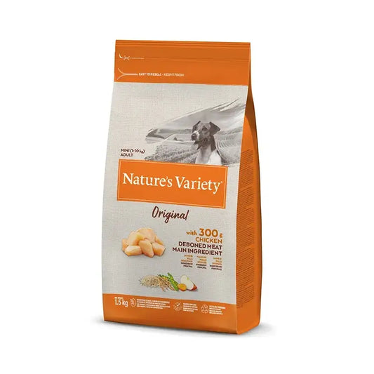 Nature'S Variety Canine Original Adult Mini Pollo 1,5Kg, pienso para perros