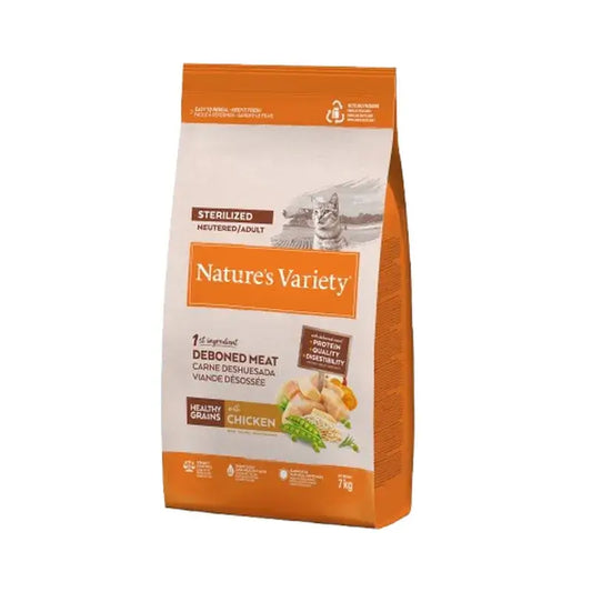 Nature'S Variety Cat Healthy Grain Sterilized Pollo 7Kg