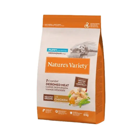 Nature'S Variety Dog Healthy Puppy Medium Pollo 10Kg