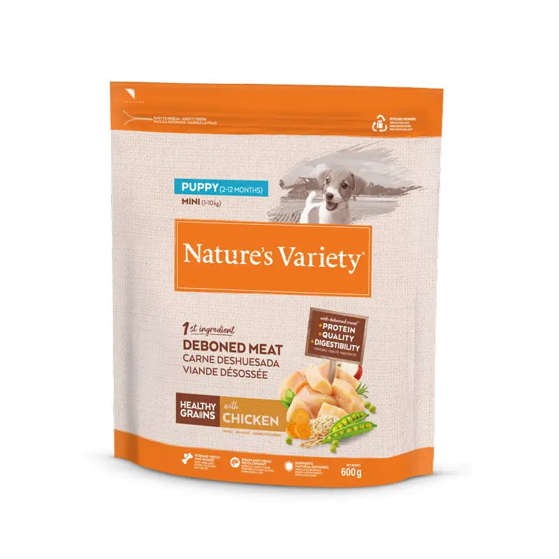 Nature'S Variety Pienso Para Perros, Mini, Con Pollo, Natural, 600 gr