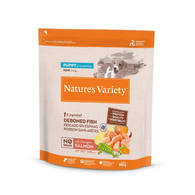 Nature'S Variety Pienso Para Perros, Mini, Con Salmón Atlántico, Natural, 600 gr