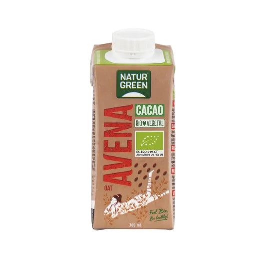 Naturgreen Bebida De Avena Con Chocolate, 200Ml