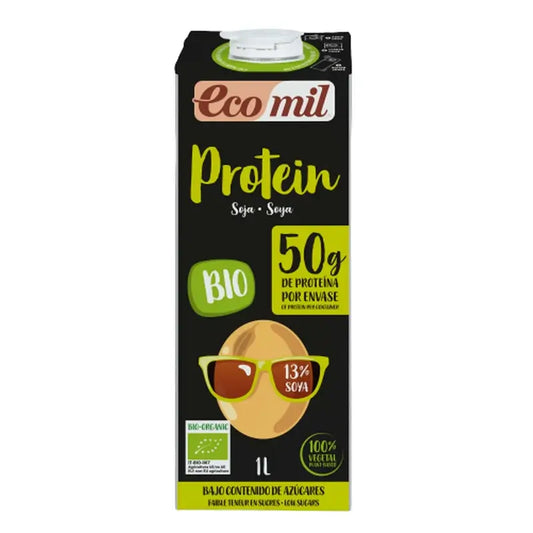 Ecomil Bebida De Soja Protein Bio, 1 Litro