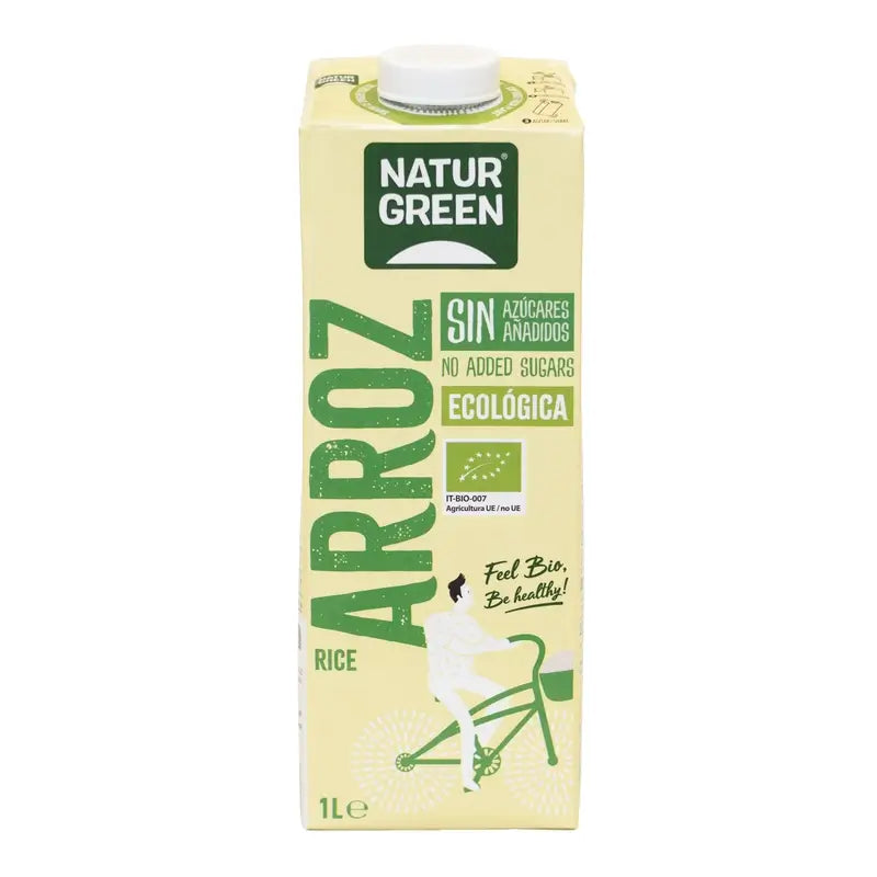 Naturgreen Arroz Sin Azúcares Añadidos Bio 1L, 1 l