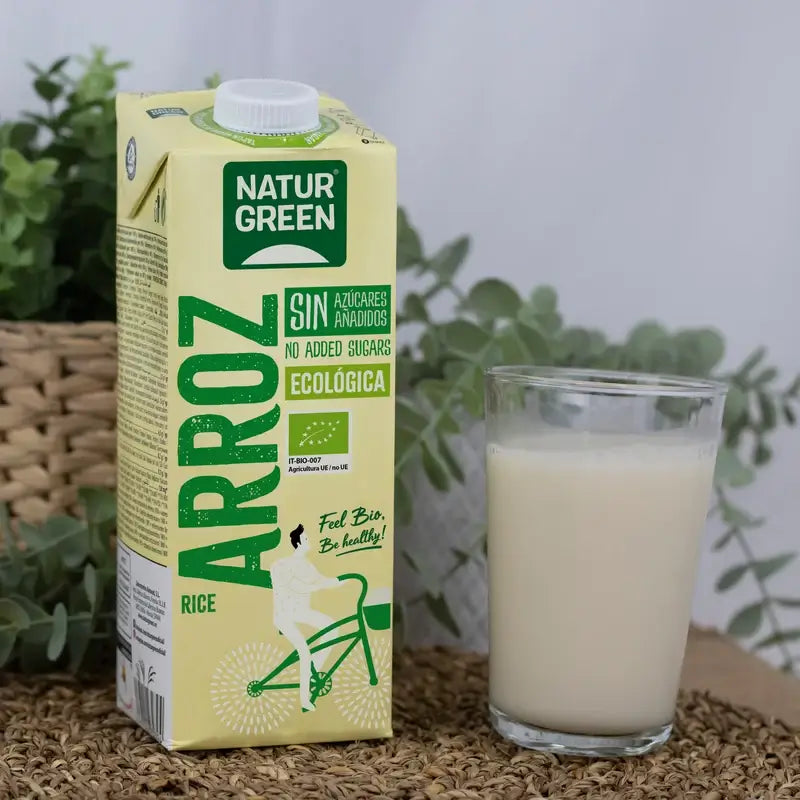 Naturgreen Arroz Sin Azúcares Añadidos Bio 1L, 1 l