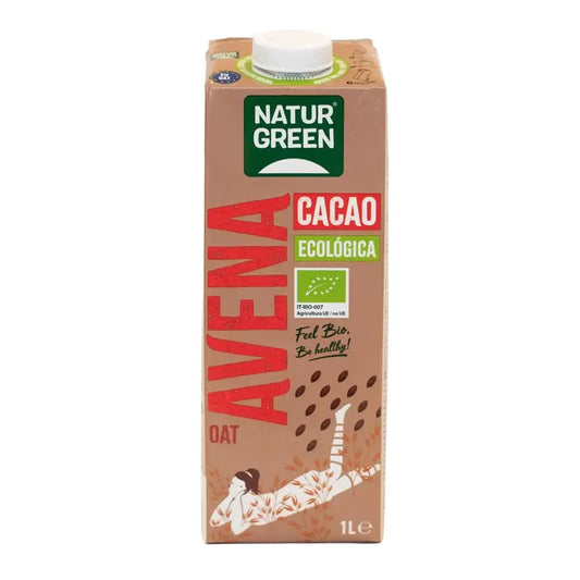 Naturgreen Bebida Vegetal De Avena Con Choco-Calcio 1Lt 6Uds.