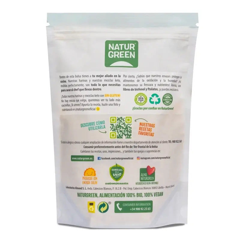 Naturgreen Harina De Almendra Bio, 300 g