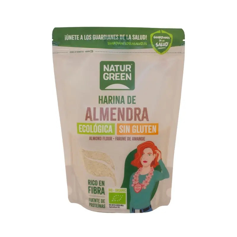 Naturgreen Harina De Almendra Bio, 300 g