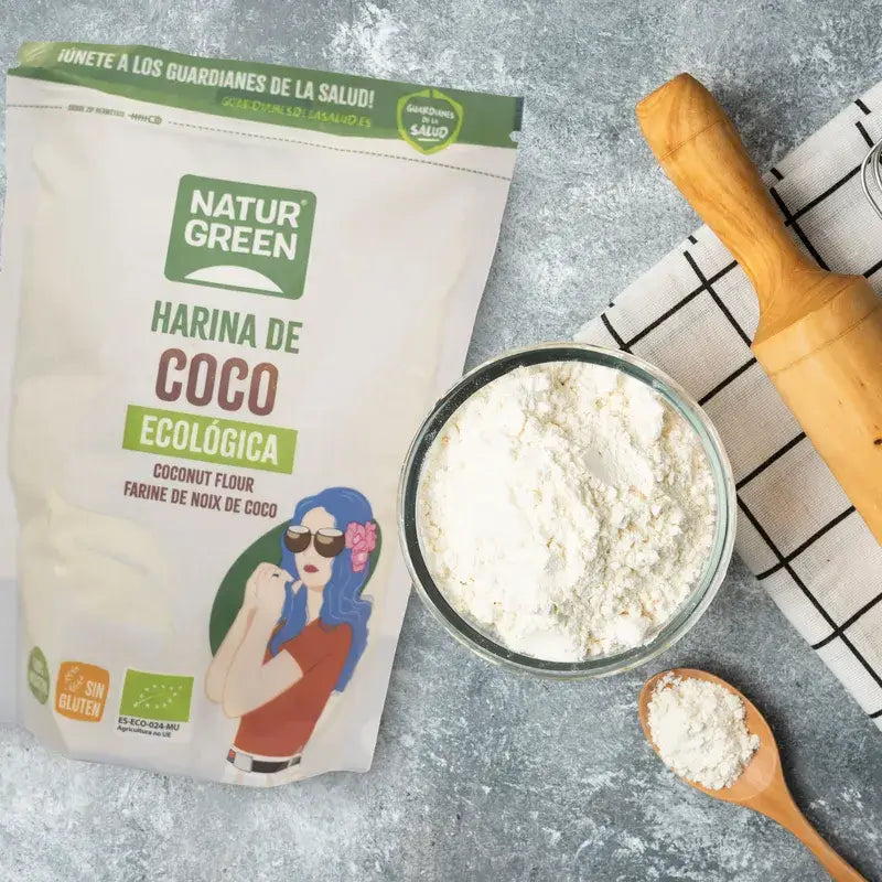 Naturgreen Harina De Coco, 500 g