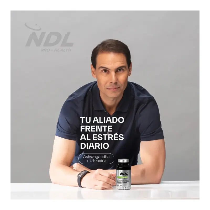 Ndl Pro-Health Ashwagandha Ksm-66 Ecológica + L-Teanina, 120 cápsulas