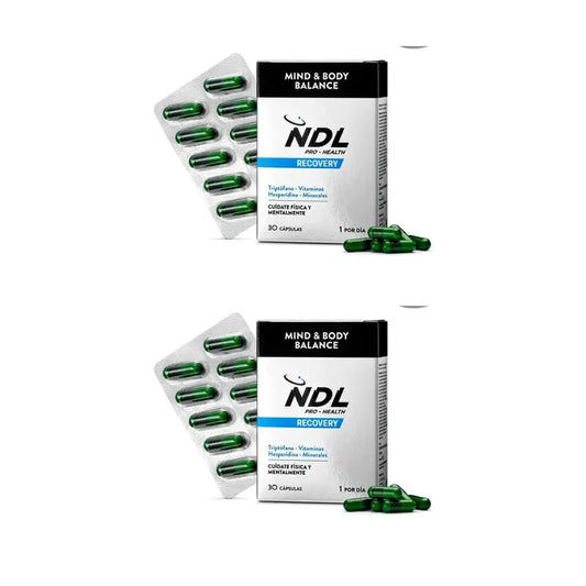 Ndl Pro-Health Mind & Body Balance, Triptófano Con Magnesio Y Vitamina B6, 2X30 Cápsulas
