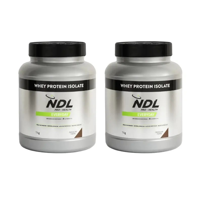 Ndl Pro-Health Whey Protein Isolate – Proteína Isolada, Chocolate Fusion , 2X1 Kg