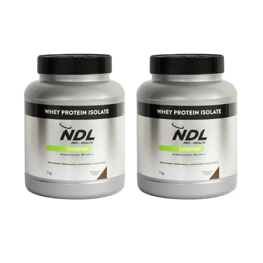 Ndl Pro-Health Whey Protein Isolate – Proteína Isolada, Chocolate Fusion , 2X1 Kg