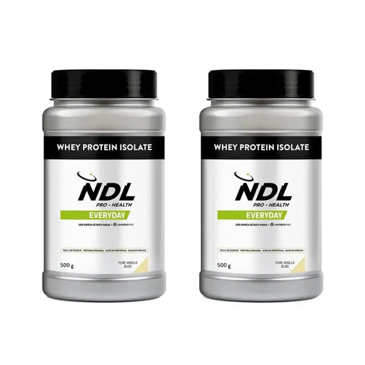 Ndl Pro-Health Whey Protein Isolate – Proteína Isolada, Pure Vanilla Bliss , 2X500 G
