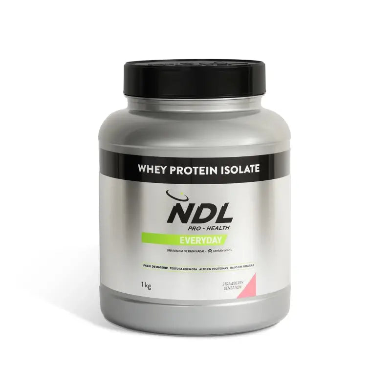 Ndl Pro-Health Whey Protein Isolate – Proteína Isolada, Strawberry Sensation , 1 kg