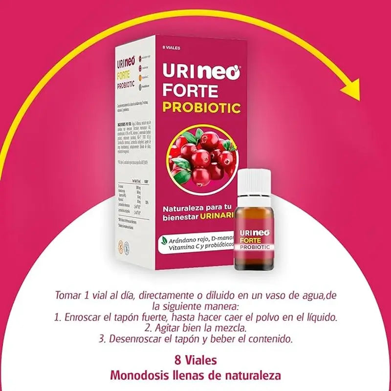 Neo Urineo Forte Probiotic, 8x10 ml