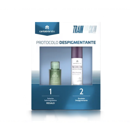 Neoretin Protocolo Despigmentante, Discrom Control Ultra Emulsion, 50Ml + Biretix Oil Control, 30Ml
