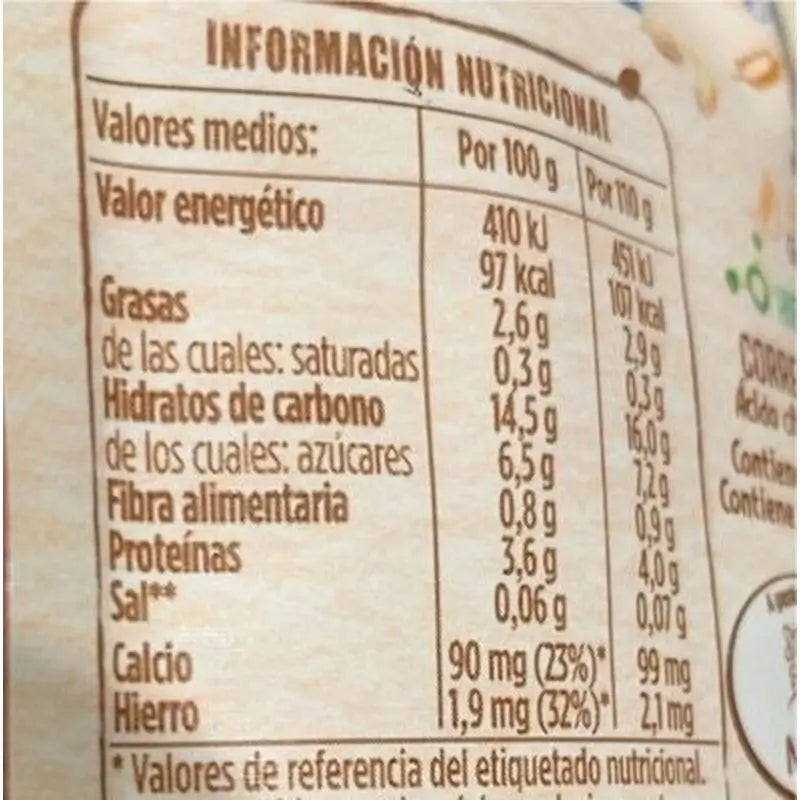 Nestlé Bolsita Cereales y Leche Multicereales, 110 gr