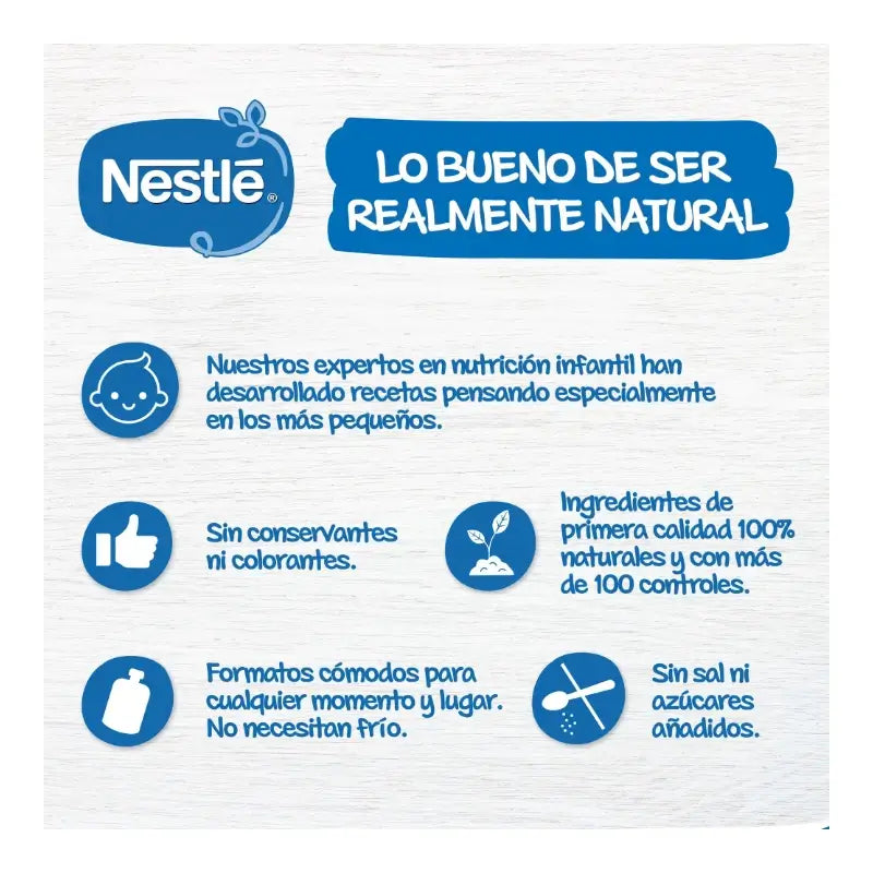 Nestlé Bolsita Plátano y Manzana, 4X90 gr