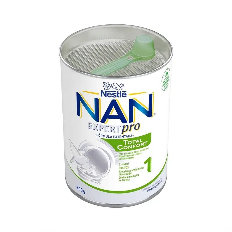 Nestlé Nan Total Confort 1 Leche intantil, 800 gr