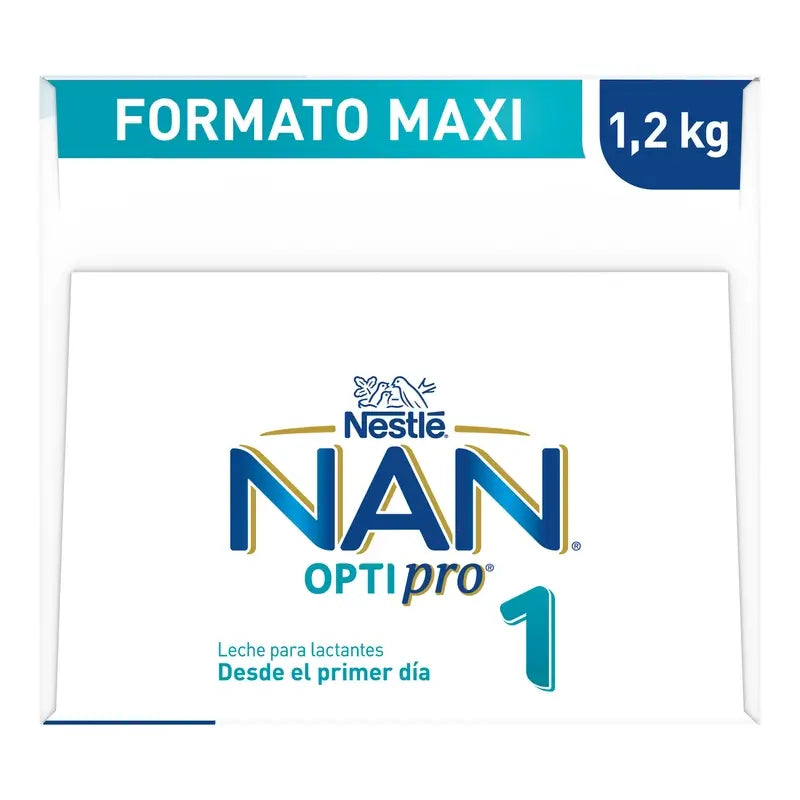 Nestlé Nan Optipro 1 Leche de Inicio, 1200 gr