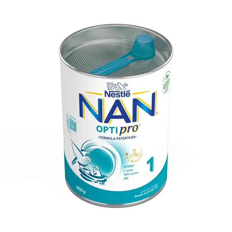 Nestlé Nan Optipro 1 Leche de Inicio, 800 gr