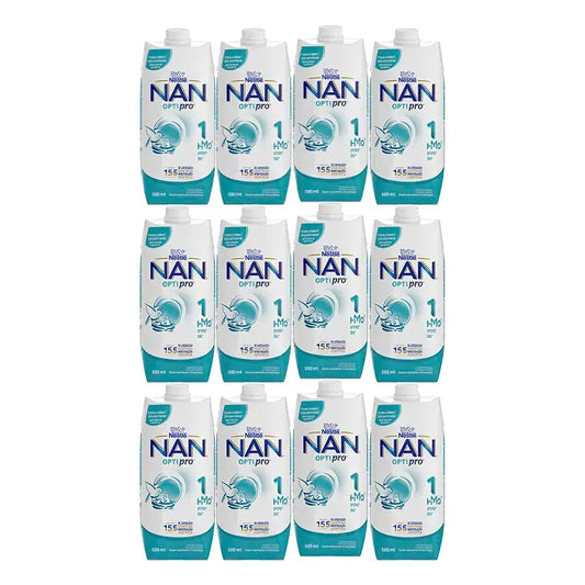 Nestlé Nan Optipro 1 Líquida, 12X500 ml