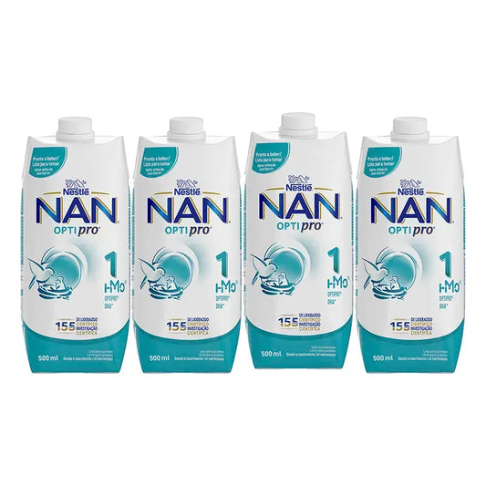 Nestlé Nan Optipro 1 Líquida, 4X500 ml