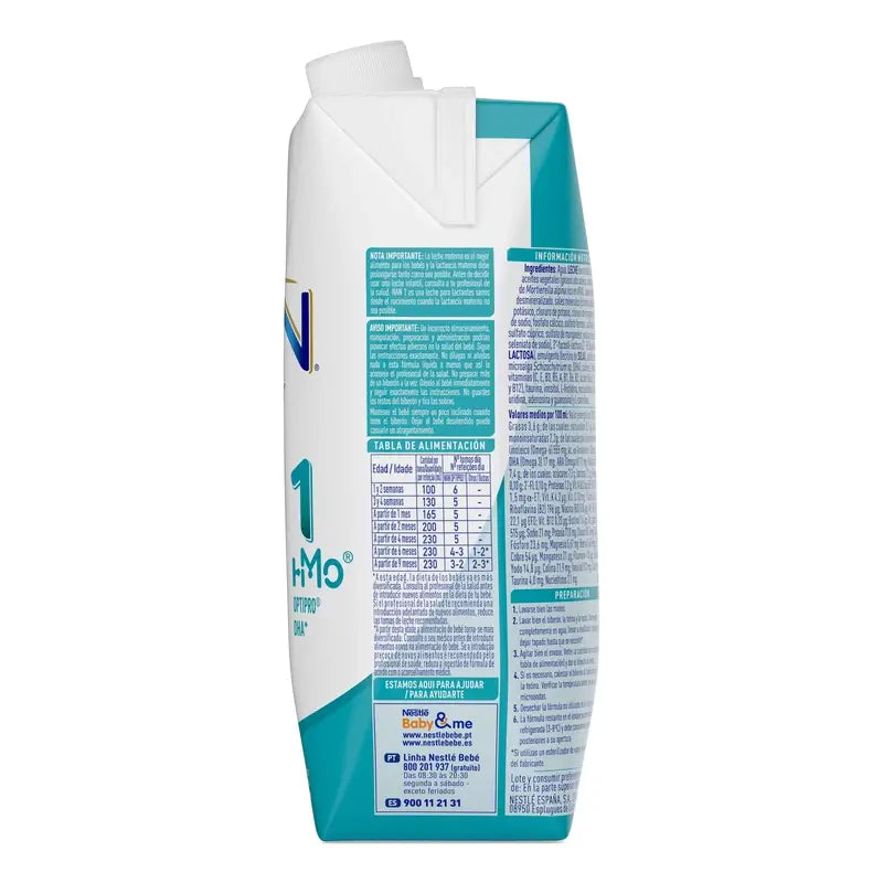 Nestlé Nan Optipro 1 Líquida, 500 ml