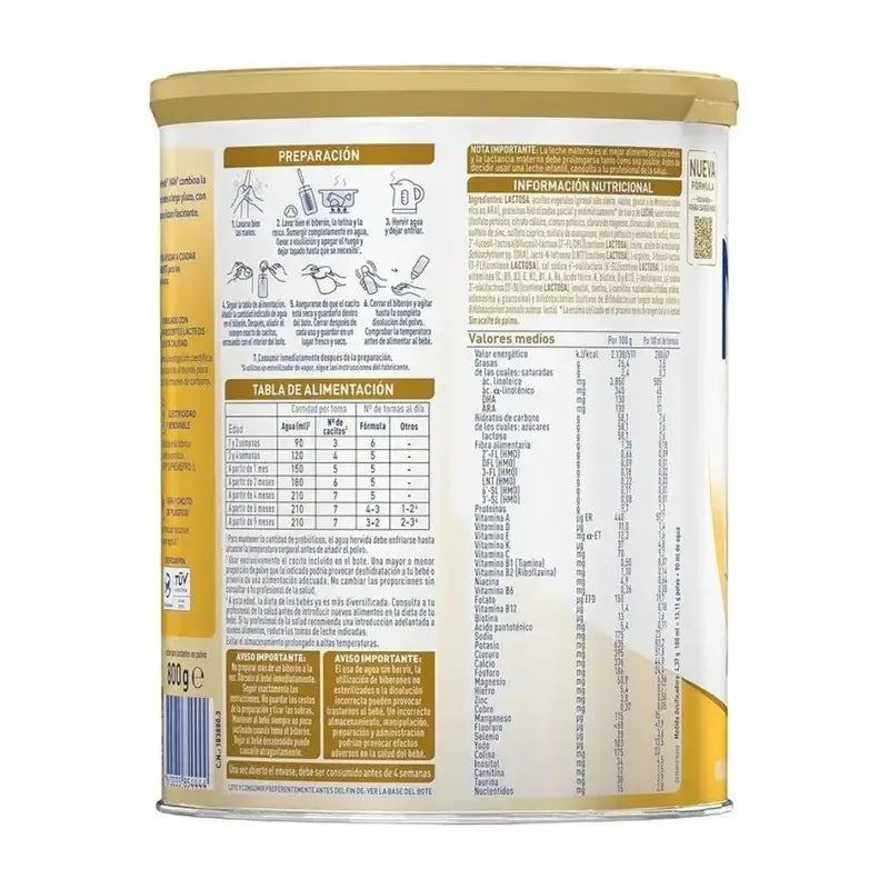 Nestlé Nan Supreme Pro 3 Leche de crecimiento, 3x800 gr