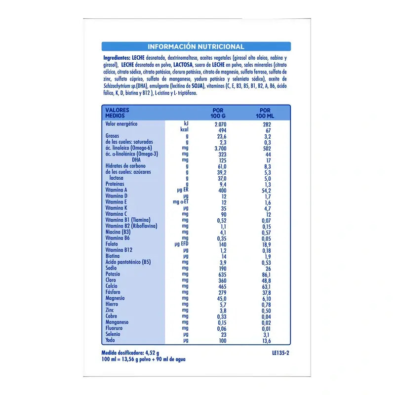 Nestlé Nativa 2, 1200 gr